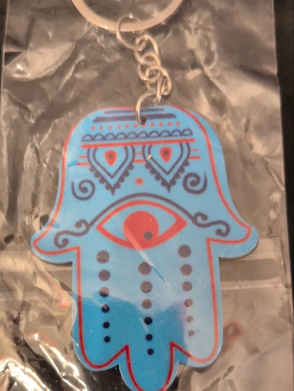 Mint decorative hamsa